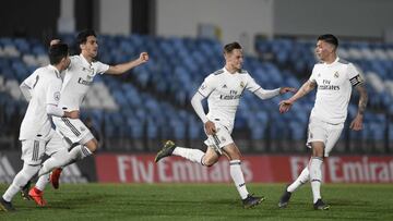 Dani Gómez hace justicia y da la victoria al Castilla ante el Celta B