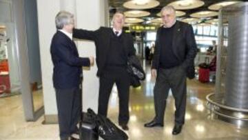 Villar, con Enrique Cerezo y Lorenzo Sanz, elevó una consulta a la FIFA.