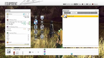 Captura de pantalla - Sword Art Online: Hollow Realization (PS4)