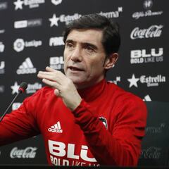 Marcelino: "¿Objetivo? No trabajamos para ser quintos"