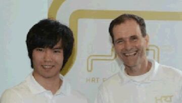 HRT presenta en Shanghai al piloto chino Ma Qing Hua