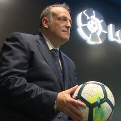 Javier Tebas: "Me gustaría que Guardiola volviera a LaLiga"