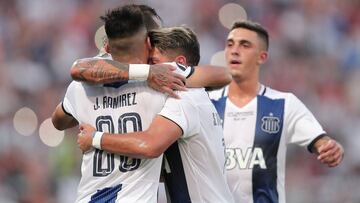 Dayro Moreno anotó su primer gol con la camiseta de Talleres