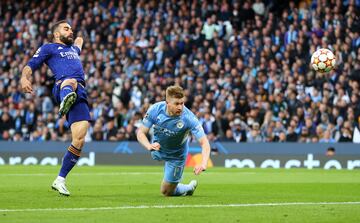 Kevin De Bruyne abrió el marcador en el minuto 1 de partido. 1-0.