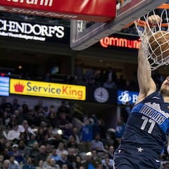 Última exhibición de Doncic como adolescente (26+10+7)