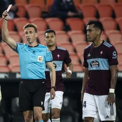Aprobados y suspensos del Celta: Cruel derrota y polémica