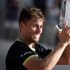 Ruud y Norrie llegan a París con títulos bajo el brazo