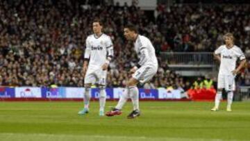 Cristiano, especialista en faltas.