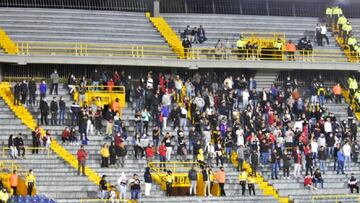 Hinchas de Nacional en El Camp&iacute;n