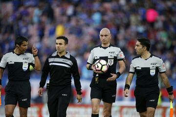 Las postales del choque entre la U y Huachipato