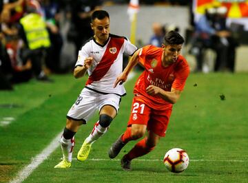 Brahim D¨ª?az y ??lvaro Garc¨ª?a.