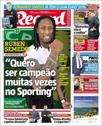 Portadas de la prensa mundial