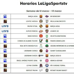 Cuatro partidos de Asobal en el programa del sábado de LaLigaSportstv