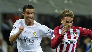 Antoine Griezmann y Cristiano Ronaldo: un derbi para remontar