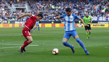 Málaga y Deportivo dejan en tablas su partida de ajedrez