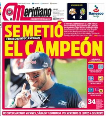 Las últimas portadas de la prensa deportiva del 2015