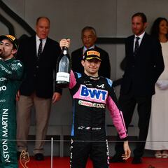Ocon sube al podio y pone al Aston Martin como ejemplo
