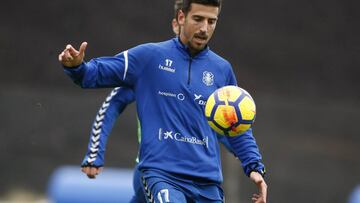 Juan Carlos Real, jugador del Tenerife.