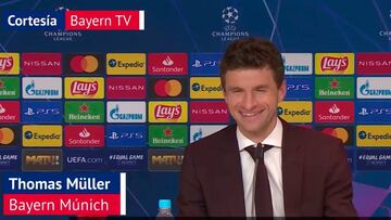 La arrogancia de Müller en su discurso en Champions League