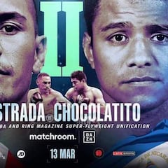 Gallo Estrada - Chocolatito González: TV, horario, cómo ver el boxeo y cartelera