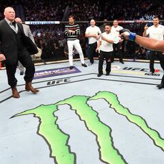 Cormier, histórico: KO a Miocic, caza a McGregor y reta a Lesnar