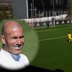 Theo Zidane en modo Cristiano: ¡qué derechazo!