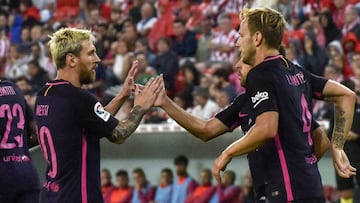 El Barça gana en el alambre