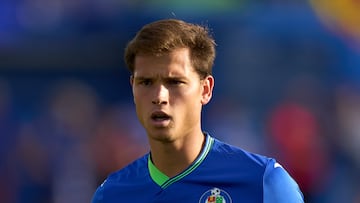 GETAFE, SPAIN - AUGUST 28: Juan Miguel Latasa of Getafe CF looks on during the LaLiga Santander match between Getafe CF and Villarreal CF at Coliseum Alfonso Perez on August 28, 2022 in Getafe, Spain. (Photo by Angel Martinez/Getty Images)