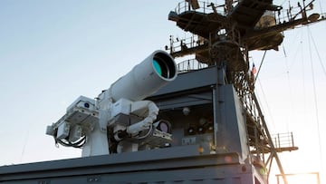 La Marina estadounidense también tiene su propia arma láser