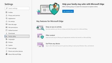 Microsoft Edge recibirá una mejora de seguridad familiar