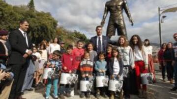 Cristiano Ronaldo, homenajeado en Madeira