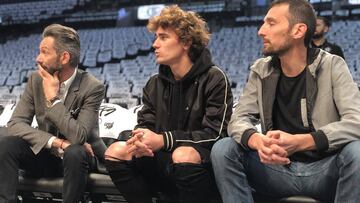 Griezmann en Brooklyn, mientras el Atleti ganaba en Eibar