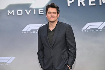 John Mayer posa en la alfombra roja del preestreno de 'F1: La pel¨ªcula' celebrado en la ciudad de Nueva York.
