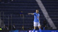 Carlos Rotondi of Cruz Azul  during the 1st round match between Cruz Azul and Mazatlan FC as part of the Torneo Apertura 2024 Liga MX at Ciudad de los Deportes Stadium on July 06, 2024 in Mexico City, Mexico.