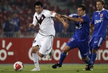 Fue la primera y única citación que tuvo. Nelson Acosta llamó al azul para el compromiso ante Bolivia por las eliminatorias de Alemania.