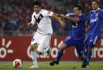 Fue la primera y única citación que tuvo. Nelson Acosta llamó al azul para el compromiso ante Bolivia por las eliminatorias de Alemania. 