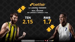 La Laguna Tenerife vs. Real Madrid: horario, dónde ver, pronósticos y clasificación