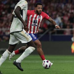 Memphis y Savic, ausentes por problemas musculares