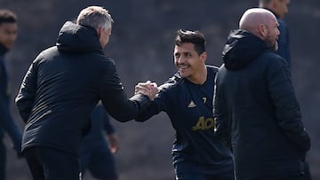 Solskjaer: "Volver a Barcelona será especial para Alexis"