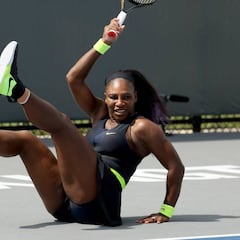 Serena evita el fiasco tras el día en que Konta tuvo palpitaciones