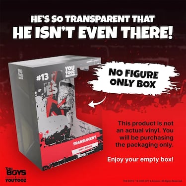 Esta figura de ‘The Boys’ está limitada a 500 unidades y solo cuesta 15 dólares por un buen motivo