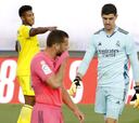 Aprobados y suspensos del Madrid: Courtois evitó un roto