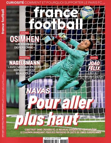 France Football se deshace en elogios con Keylor Navas