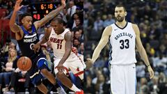 Resúmenes y resultados de los 9 partidos de la jornada NBA