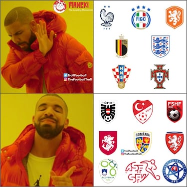 La Euro y la Copa América desatan los memes más ingeniosos