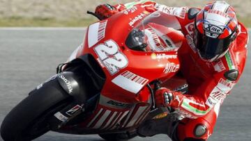 Guareschi pasó mucho miedo probando el 'botón mágico' de Ducati en 2003-2004