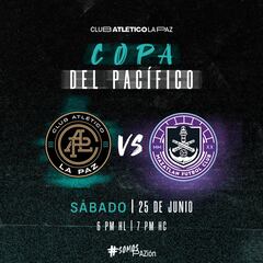 Copa Pacífico, debut histórico para Atlético La Paz
