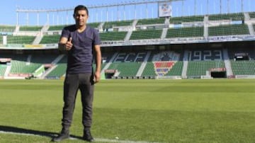 Presentación de Nico Maturana como jugador del Elche ilicitano