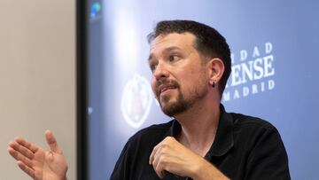El exvicepresidente del Gobierno, Pablo Iglesias