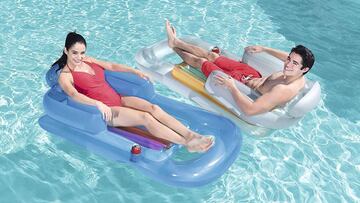 Asiento con respaldo y reposabrazos: tenemos la colchoneta ideal para disfrutar del verano